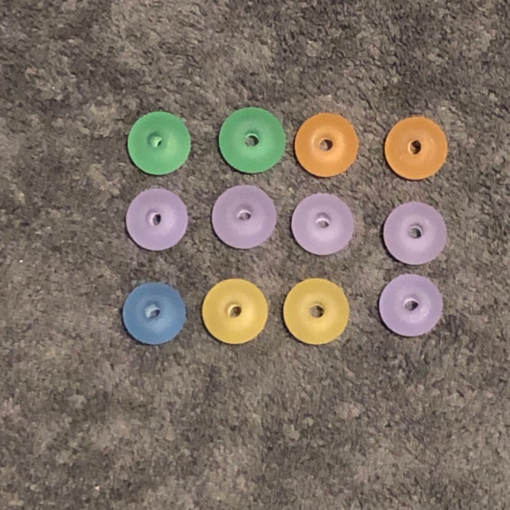 Price Reduction!! 12 Lampwork Beads